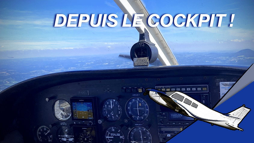 Découvrez le vol depuis le cockpit ! (idéal en duo)