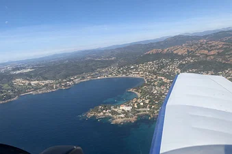 Promenade aérienne Estérel, St-Tropez, Lac de St Cassien 🛩😍