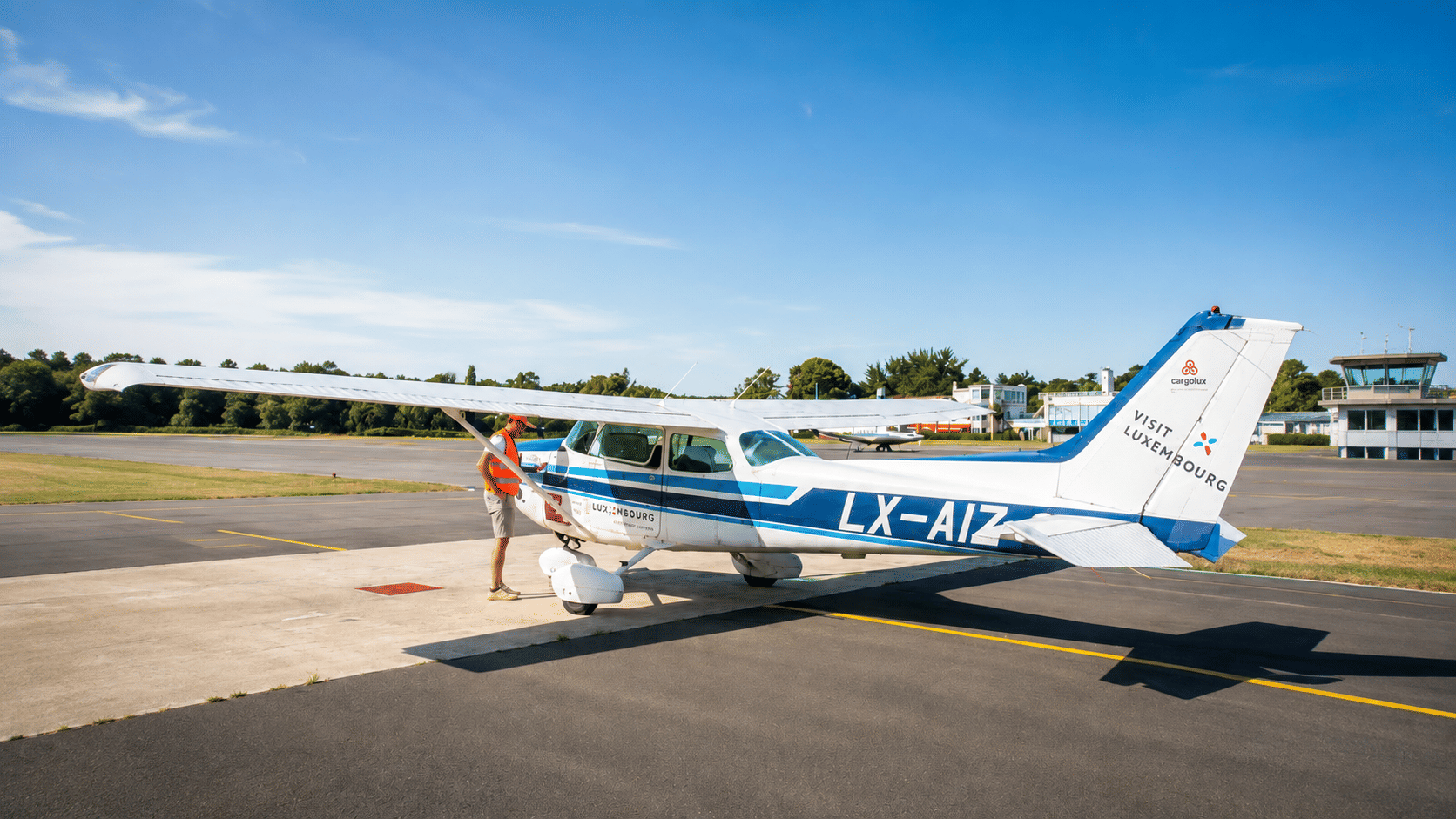 Vue extérieure du Cessna 172