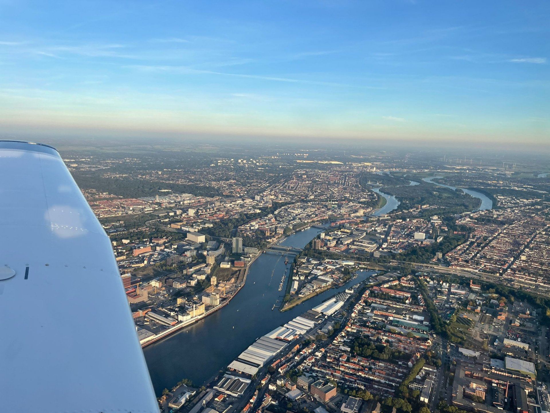 Rundflug über Bremen und umzu!