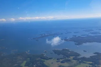 Finland's southern coast in the summer