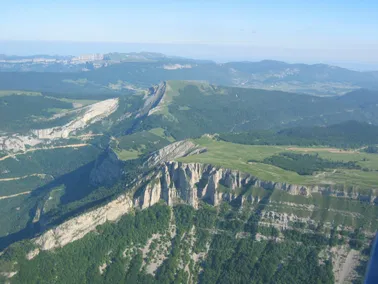Survol du Vercors