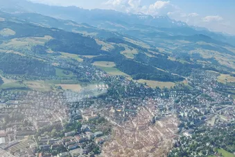Stadt St. Gallen von Oben