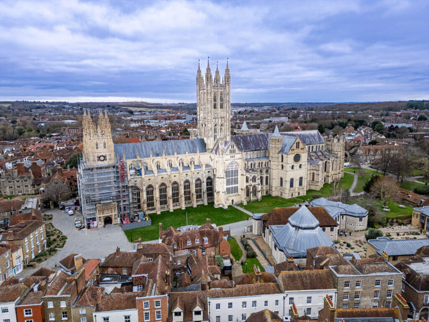 Castles & Cathedral Flight – Kent from Above