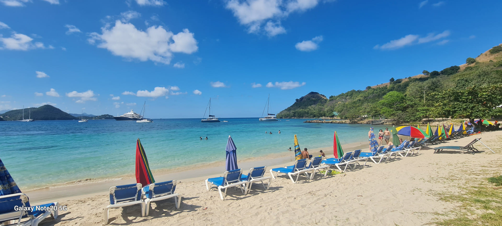 Découvert du Nord de Saint Lucia