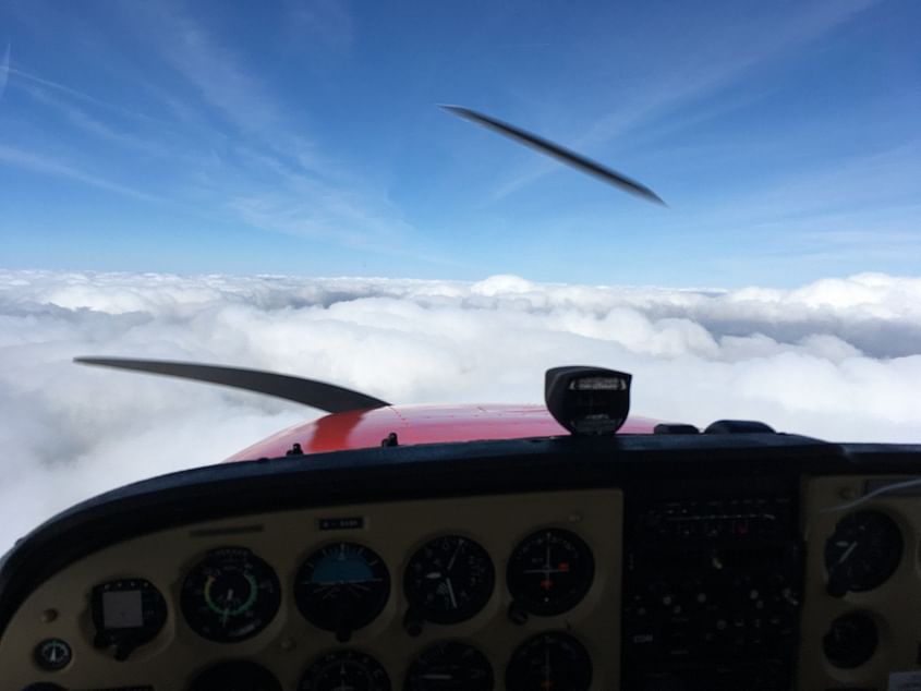 Rundflug über Erfurt und Umgebung...