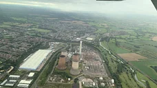Birmingham International Airport from the sky