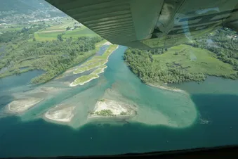 Anflug auf Locarno