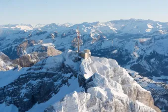 Säntis im Sonnenuntergang