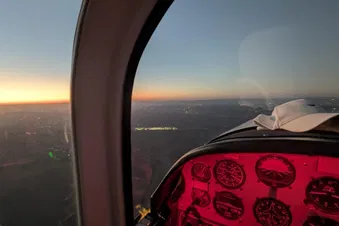 Schnupperfliegen über dem Rhein-Main Gebiet