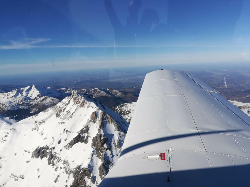Balade Pic du Midi de Bigorre depuis le ciel (1P)