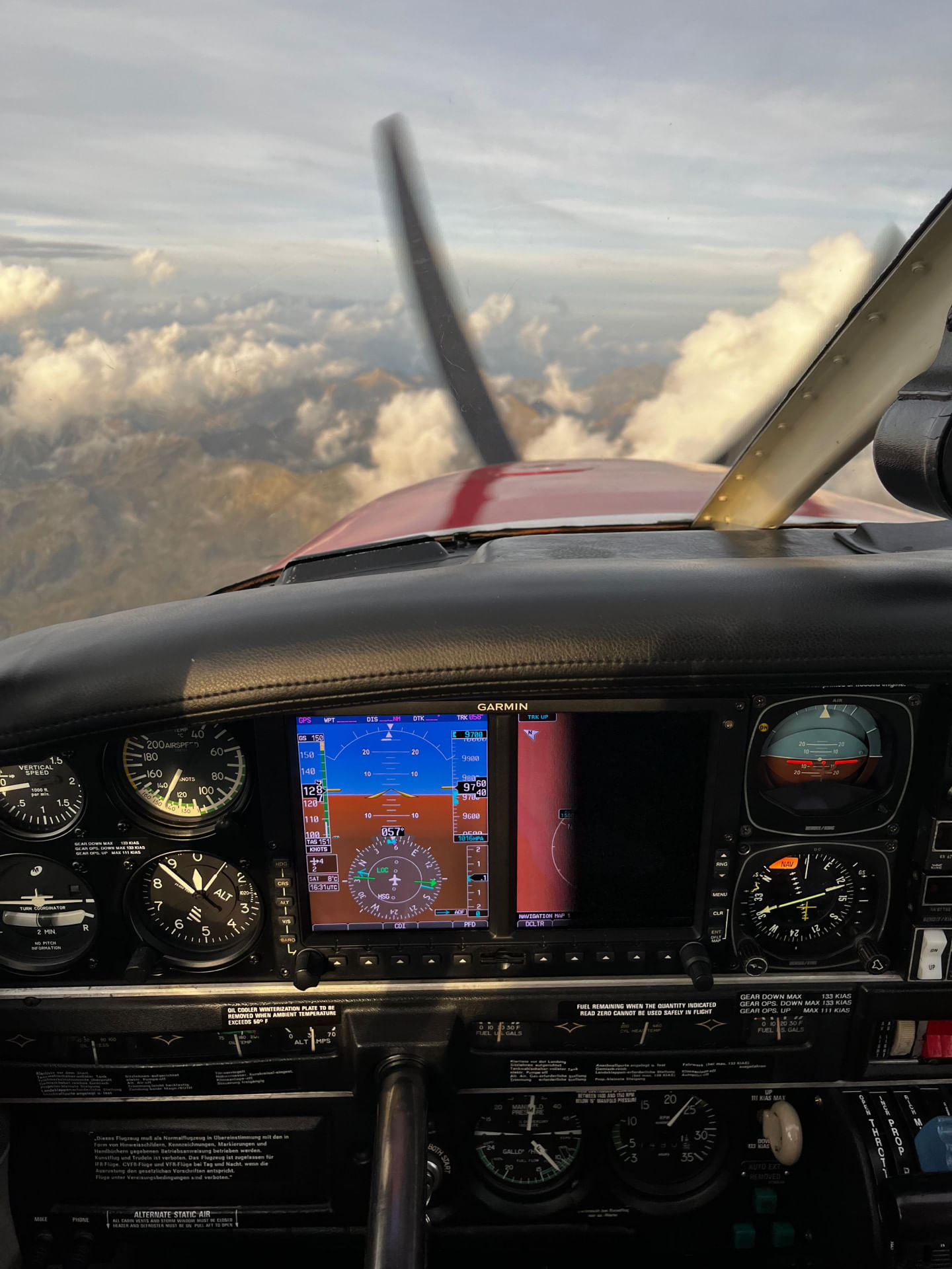 Alpenrundflug von Vilshofen aus