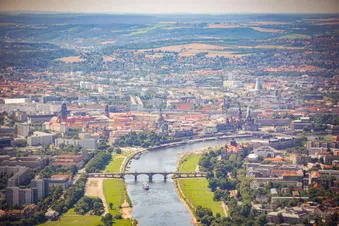 Elbe und Dresden