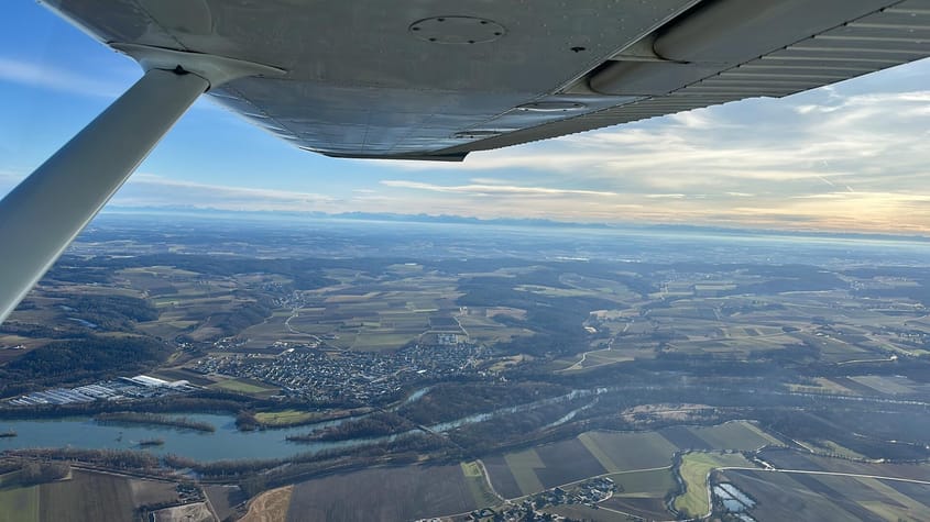Großer Panoramaflug: Tegernsee, Starnberger See & München