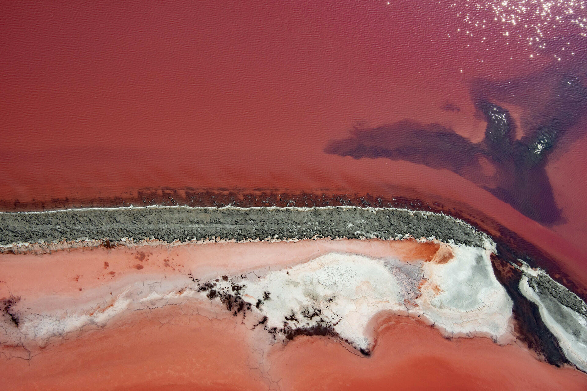 Survol littoral de Camargue, Stes-Maries-de-la-Mer (hélico)