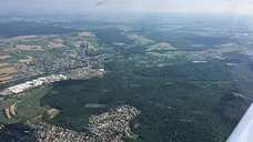 Schöner Rundflug mit Bodenseeüberflug und über Stuttgart