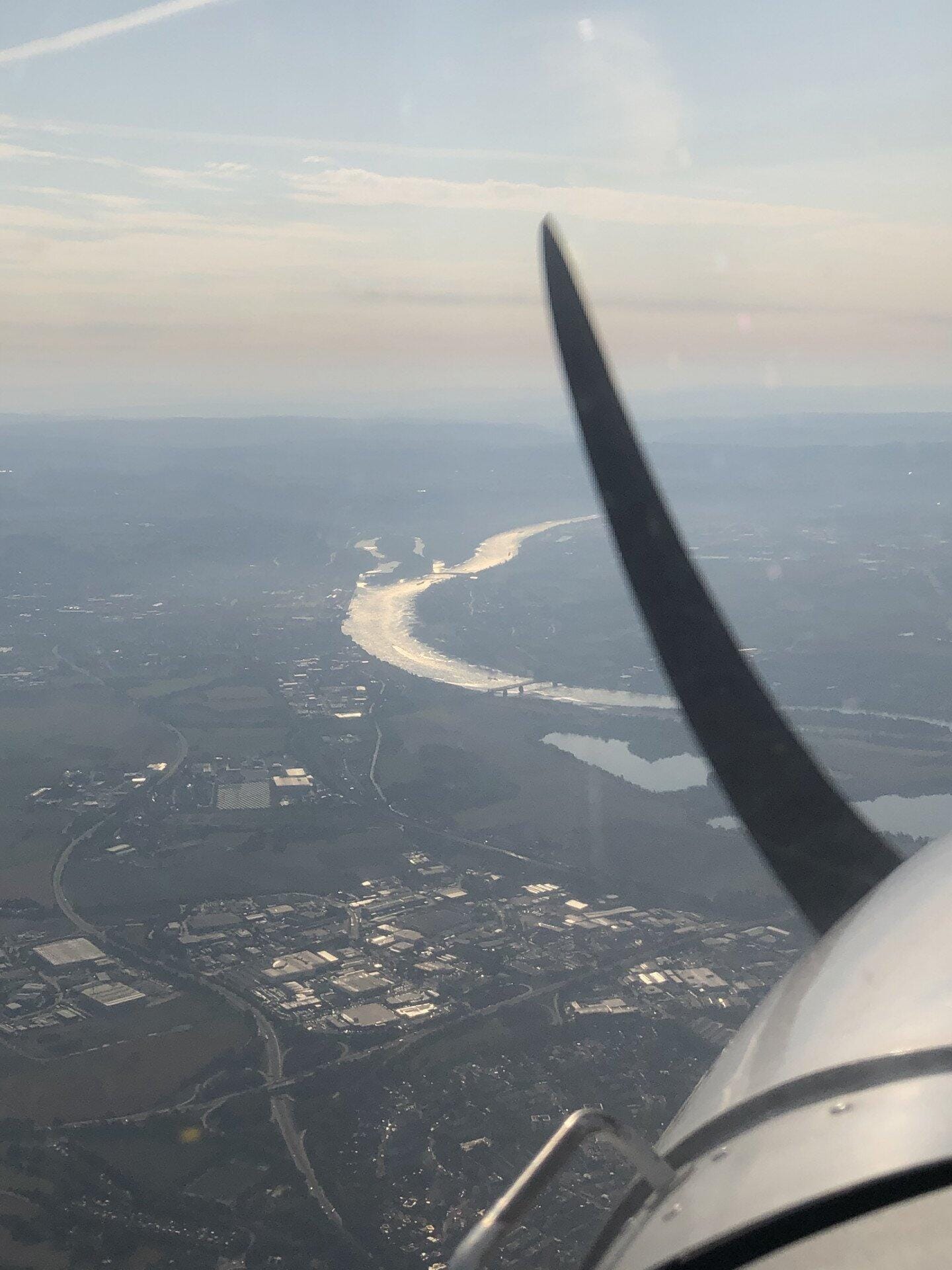 Wunderschöner Rundflug über Köln und Bonn.