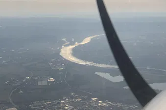 Wunderschöner Rundflug über Köln und Bonn.