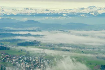 Rundflug Rheinfall und malerischer Bodensee