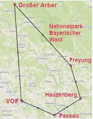 Arber - Freyung - Passau und mehr