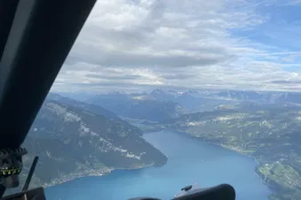 Thunersee Helikopterrundflug