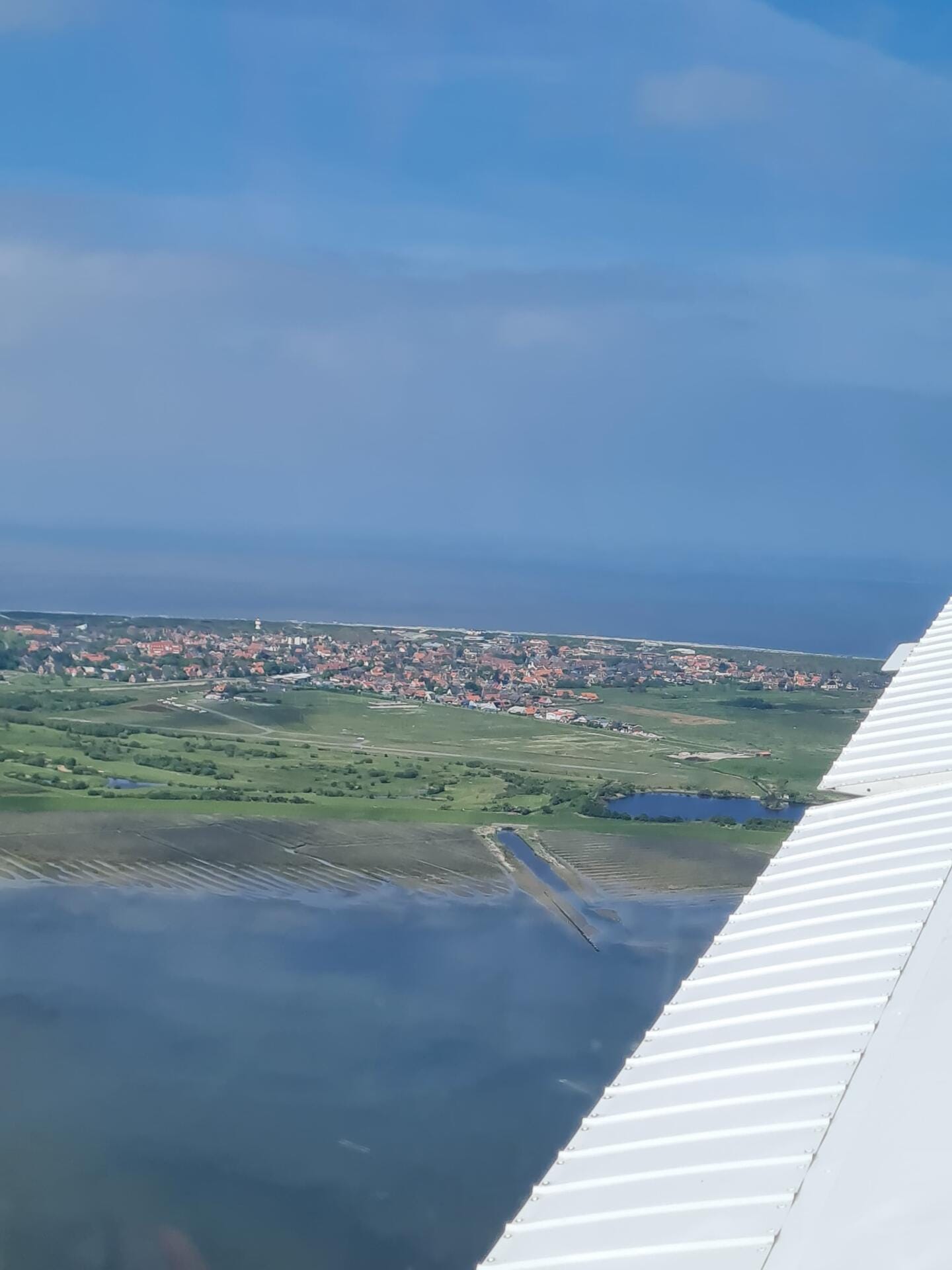 Rundflug über die Ostfrisischen Inseln
