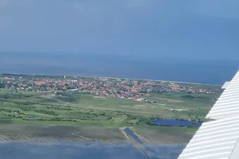 Rundflug über die Ostfrisischen Inseln