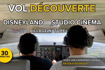 Survolez Disneyland et les Studios de cinéma TSF