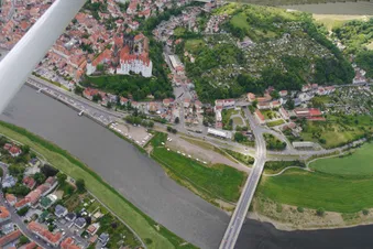 Meißen - Dresden - Moritzburg - Rundflug