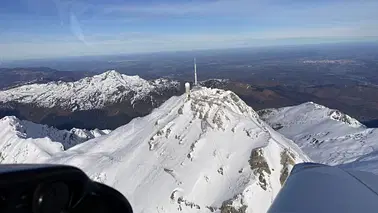 Survol du Massif Pyrénéen de Pau jusqu'au Pic du Midi