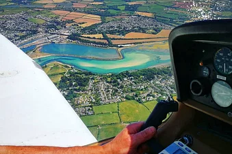 Falmouth and St Mawes Sightseeing flight experience
