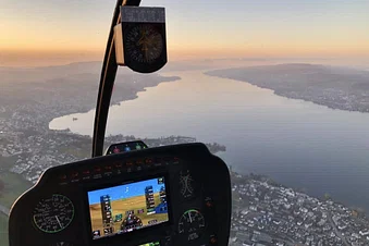 Hubschrauber Rundflug Zürich Seebecken