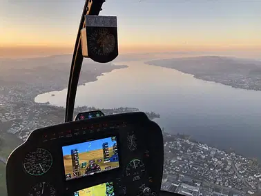 Hubschrauber Rundflug Zürich Seebecken