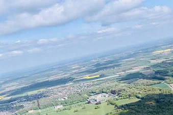 Mit der Cessna über's Münsterland