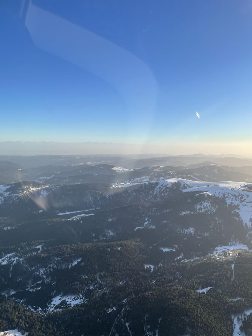 Rundflug zum Feldberg