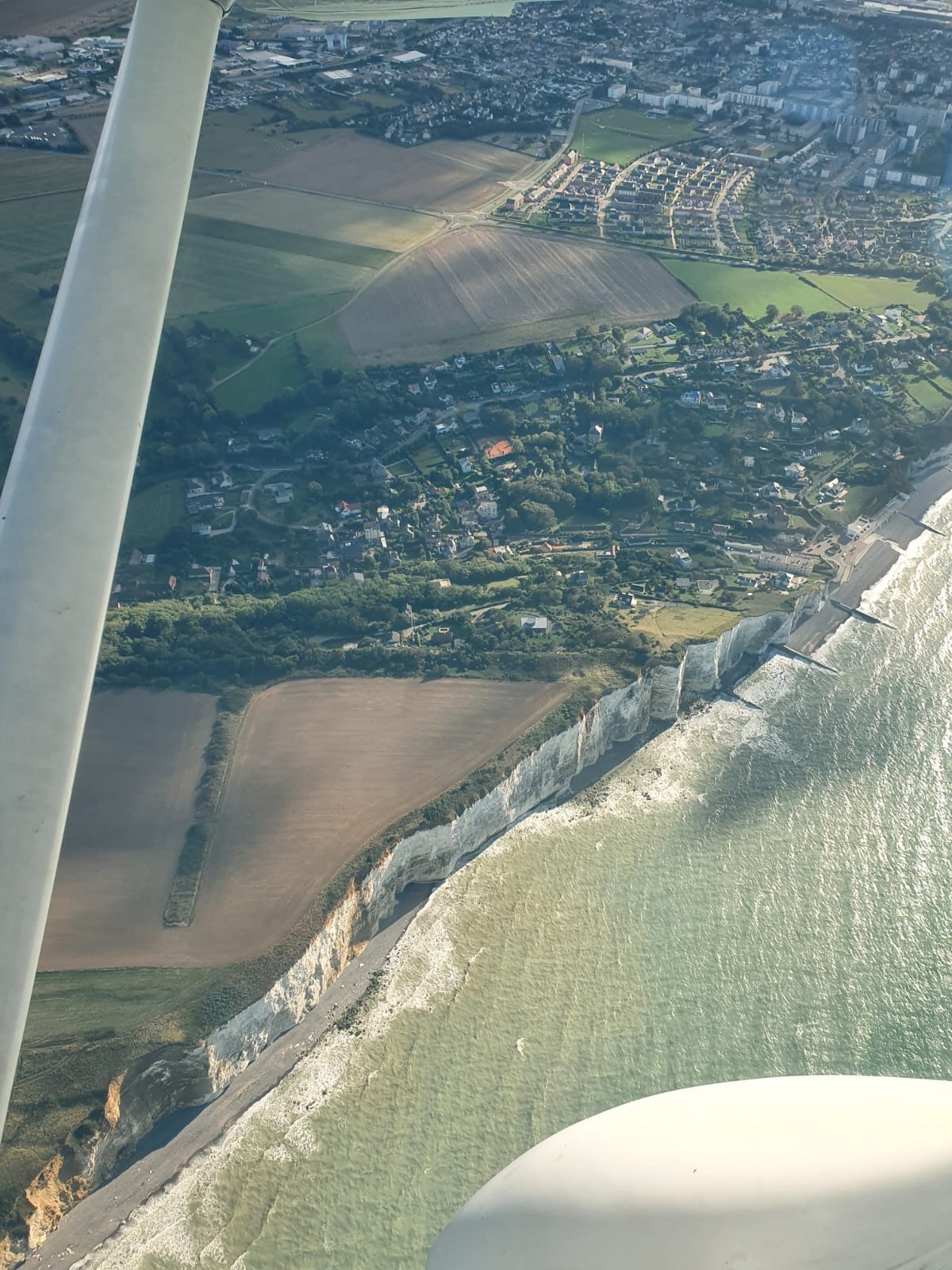 Dieppe, les belles falaises de Normandie