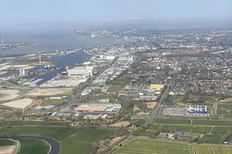 Küstenzauber: Eine Stunde über Bremerhaven und Cuxhaven