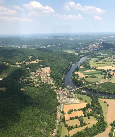 Les Châteaux de la Dordogne en hélicoptère - 30 min