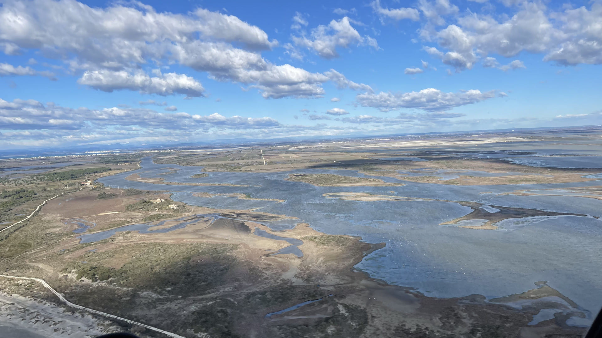 Vol en camargue de 45mn . Hélicoptère R66 !