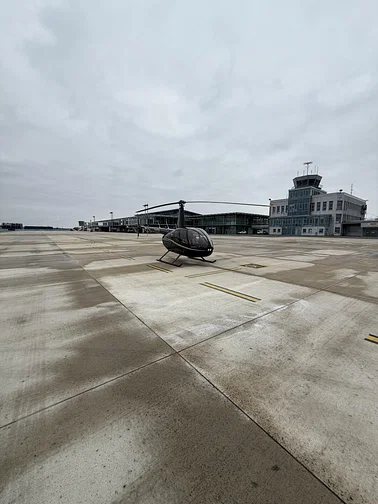 Exklusiver VIP Hubschrauberflug nach Sylt