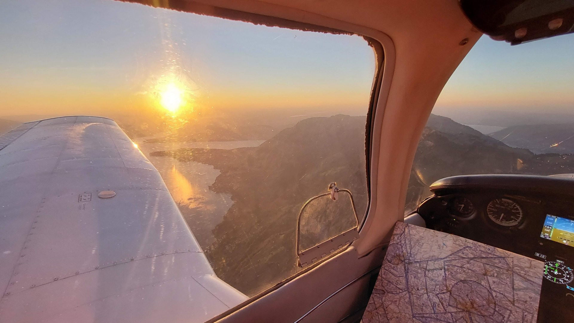 Sonnenuntergang über Luzern, Rigi Vierwaldstättersee