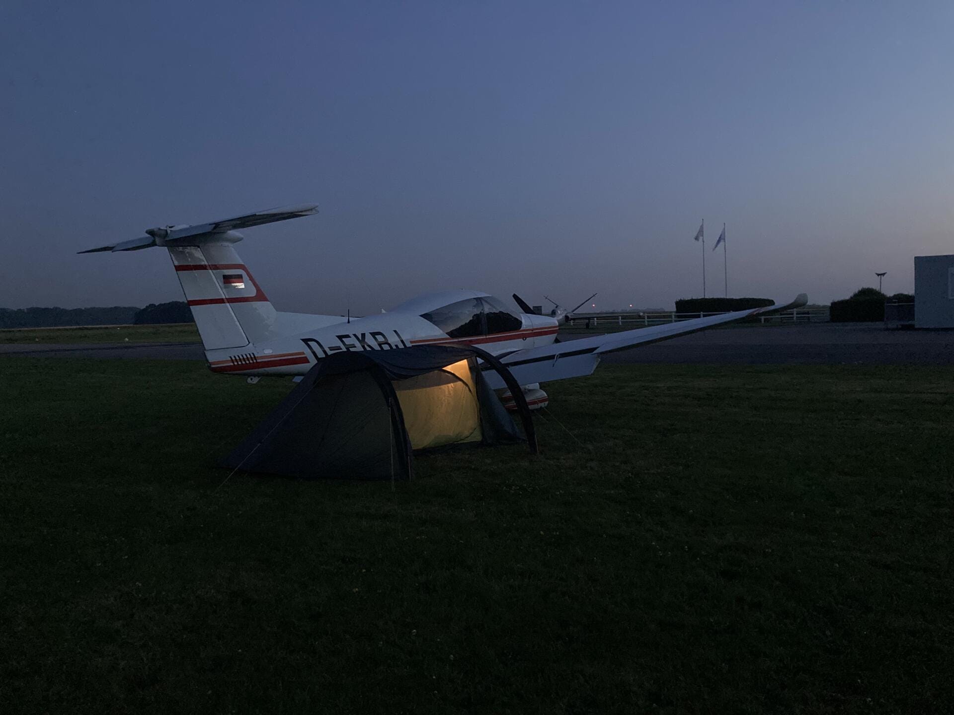 Fly camping