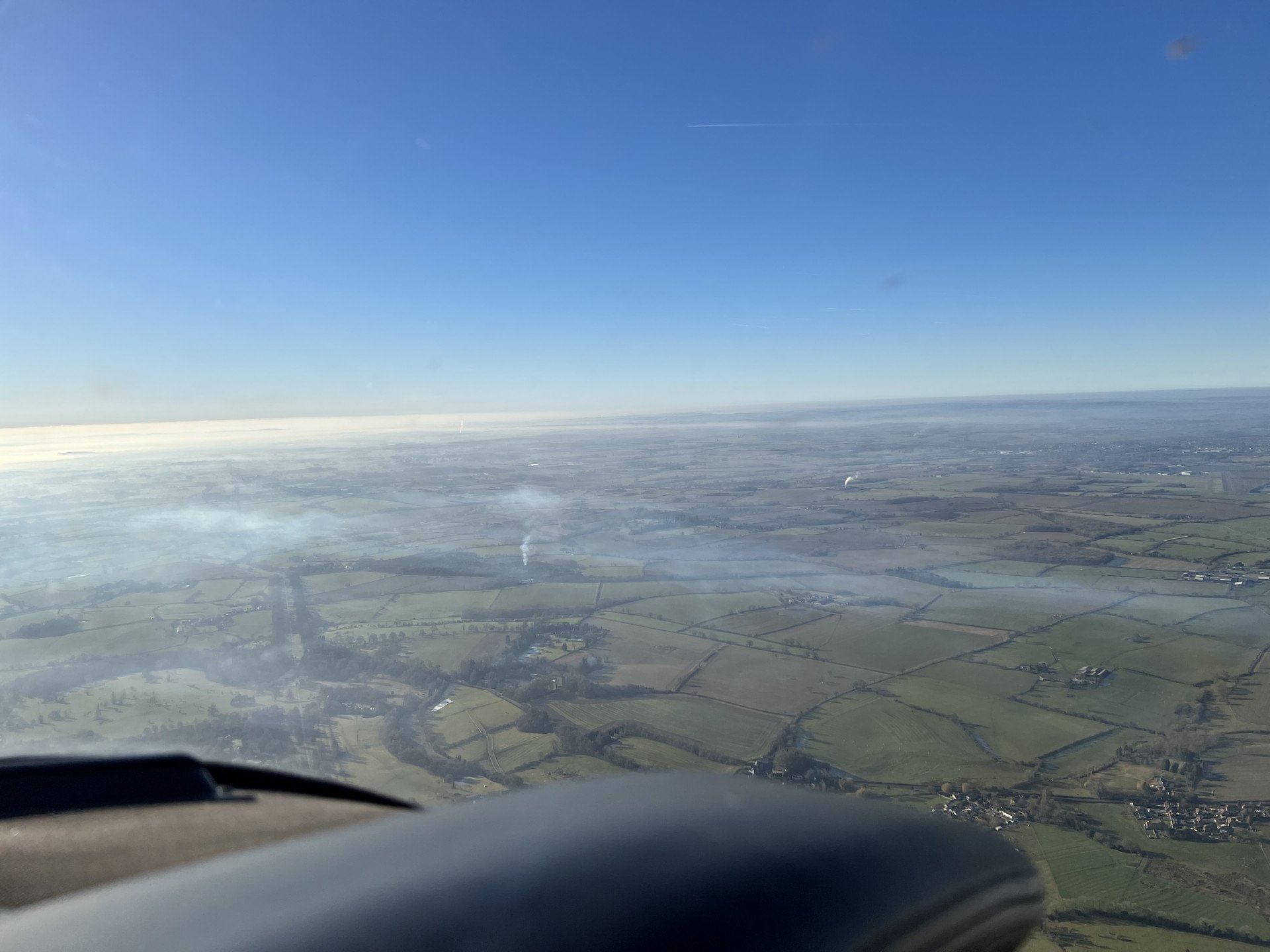 Direct flight to Swansea for lunch then return