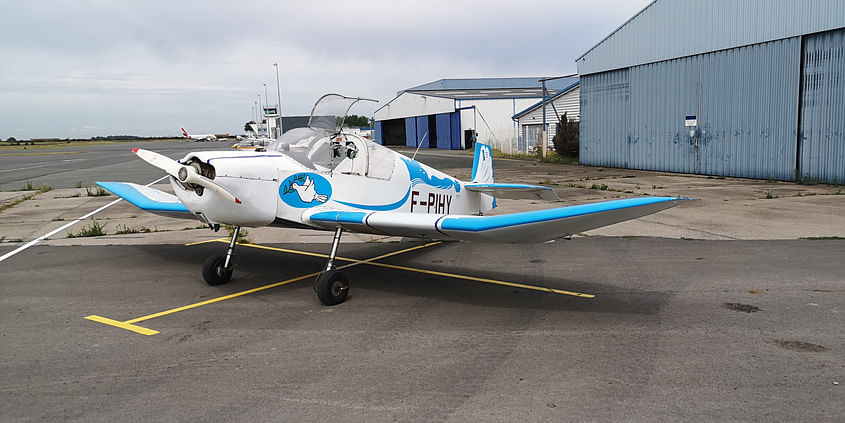 Balade en avion classique - Juno et Sword Beach