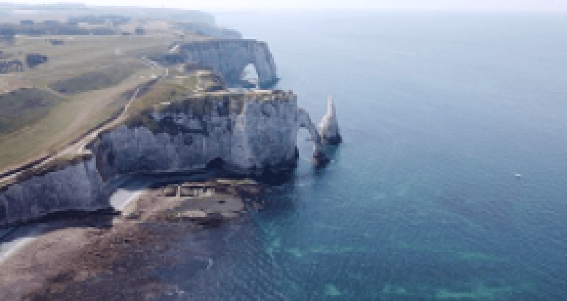 Etretat et la côte d’Albâtre depuis Les Mureaux