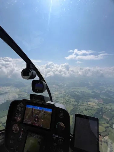 La Camargue vue du ciel