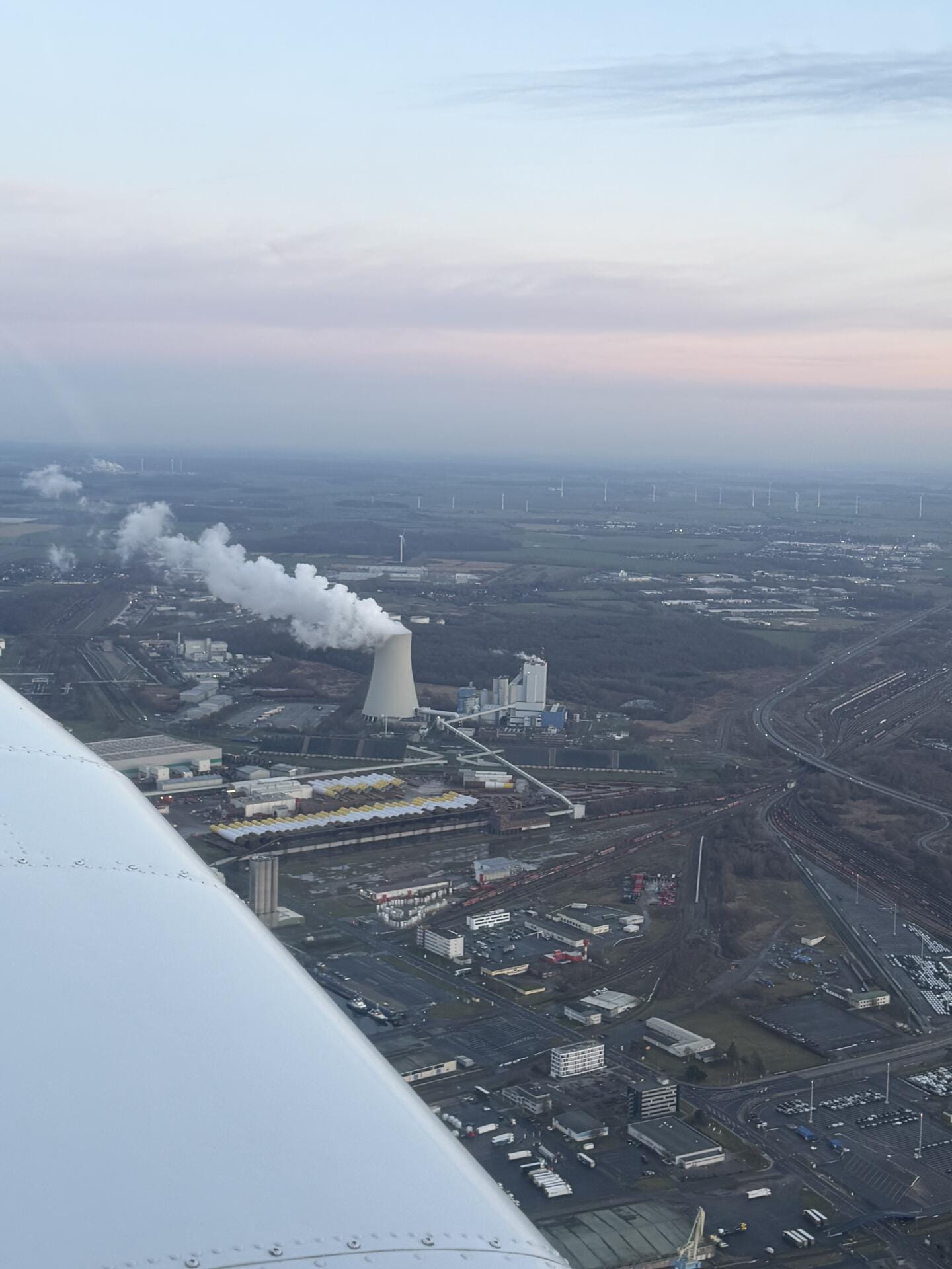 Rundflug über Rostock
