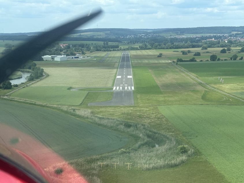 Kurzflug 30 min Nürnberg - Fürth - Erlangen