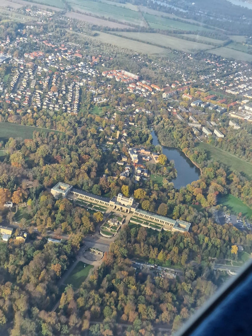 Berlin-Rundflug (über BER, TXL, Falkensee, Potsdam)