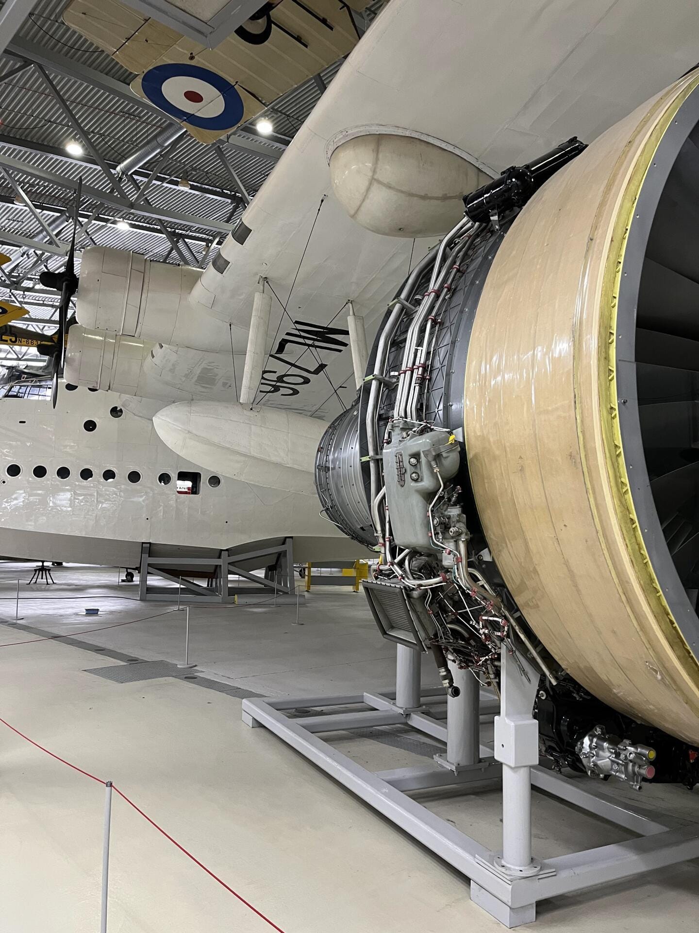 Sunderland and RB211 engine